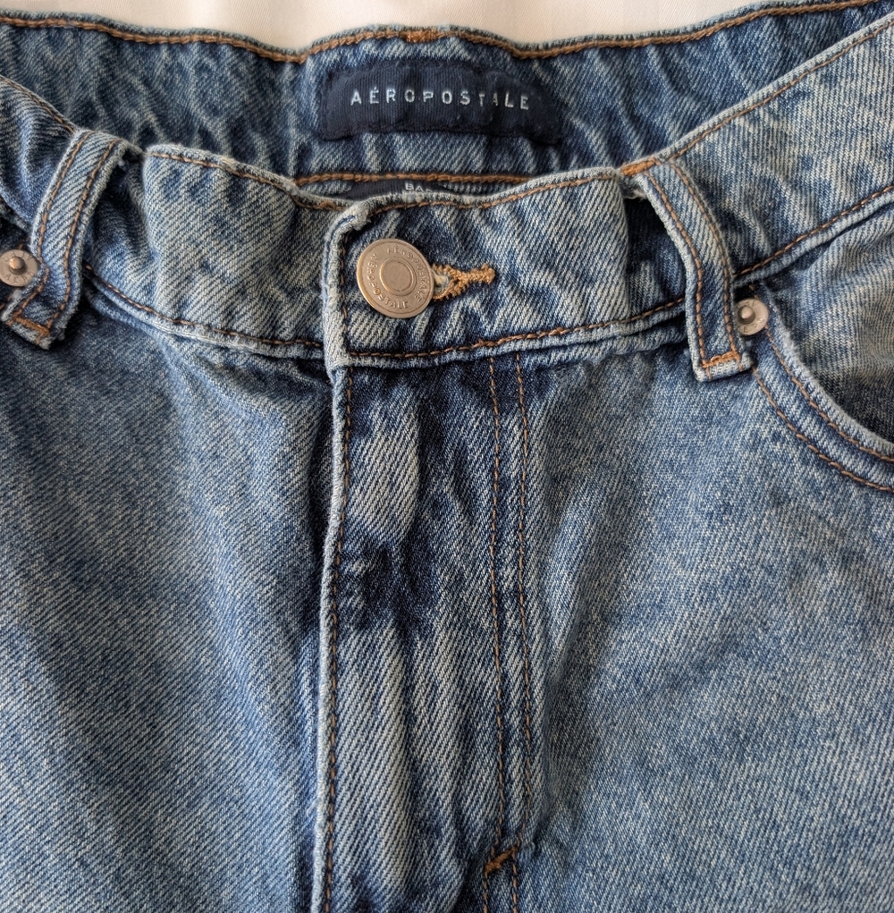 Aeropostale Women's Barrel Denim Jeans